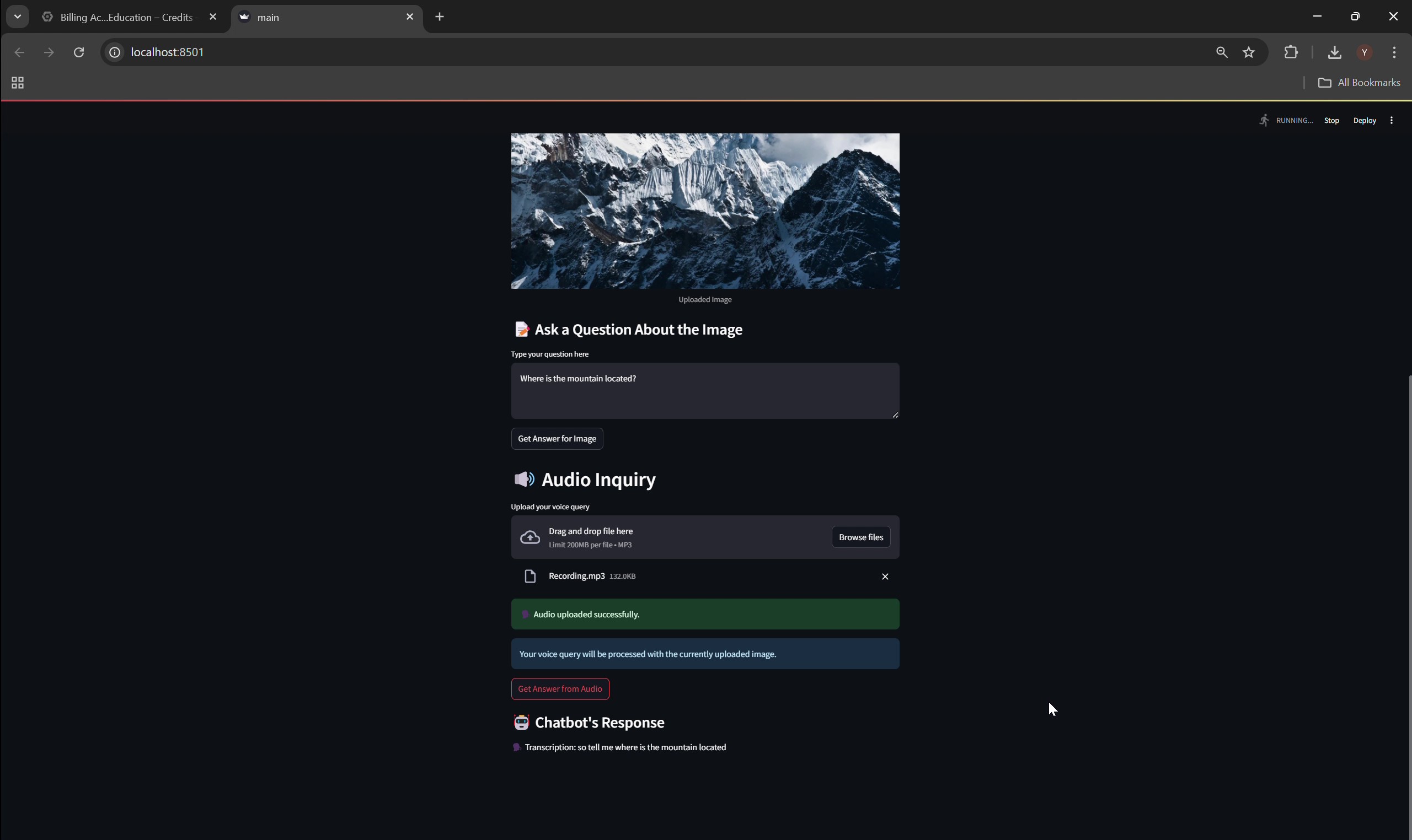 OMNICHAT Use Case Example